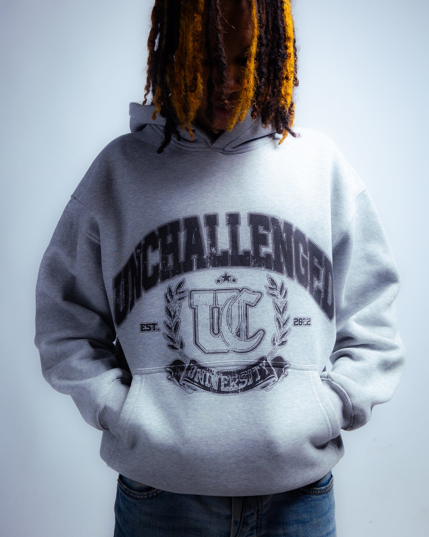 GREY UNIVERSITY HOODIE