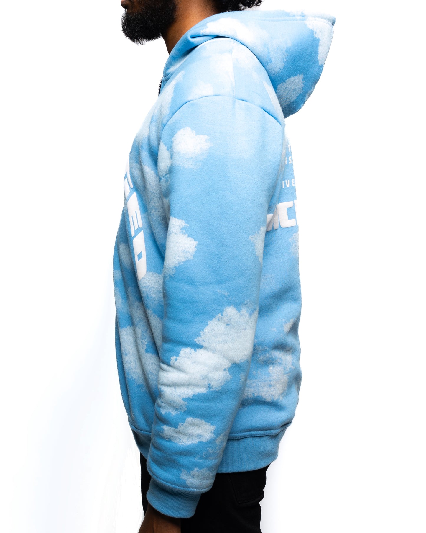 Blue Sky Zip Up