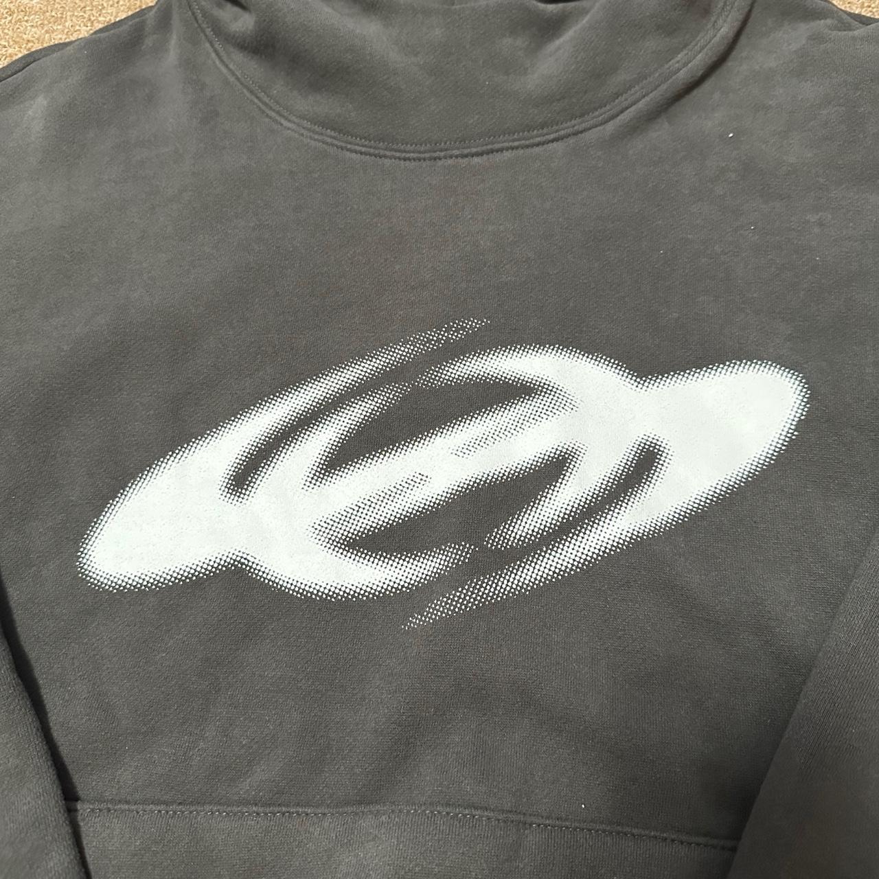 Effect Peach Skin Over Hoodie