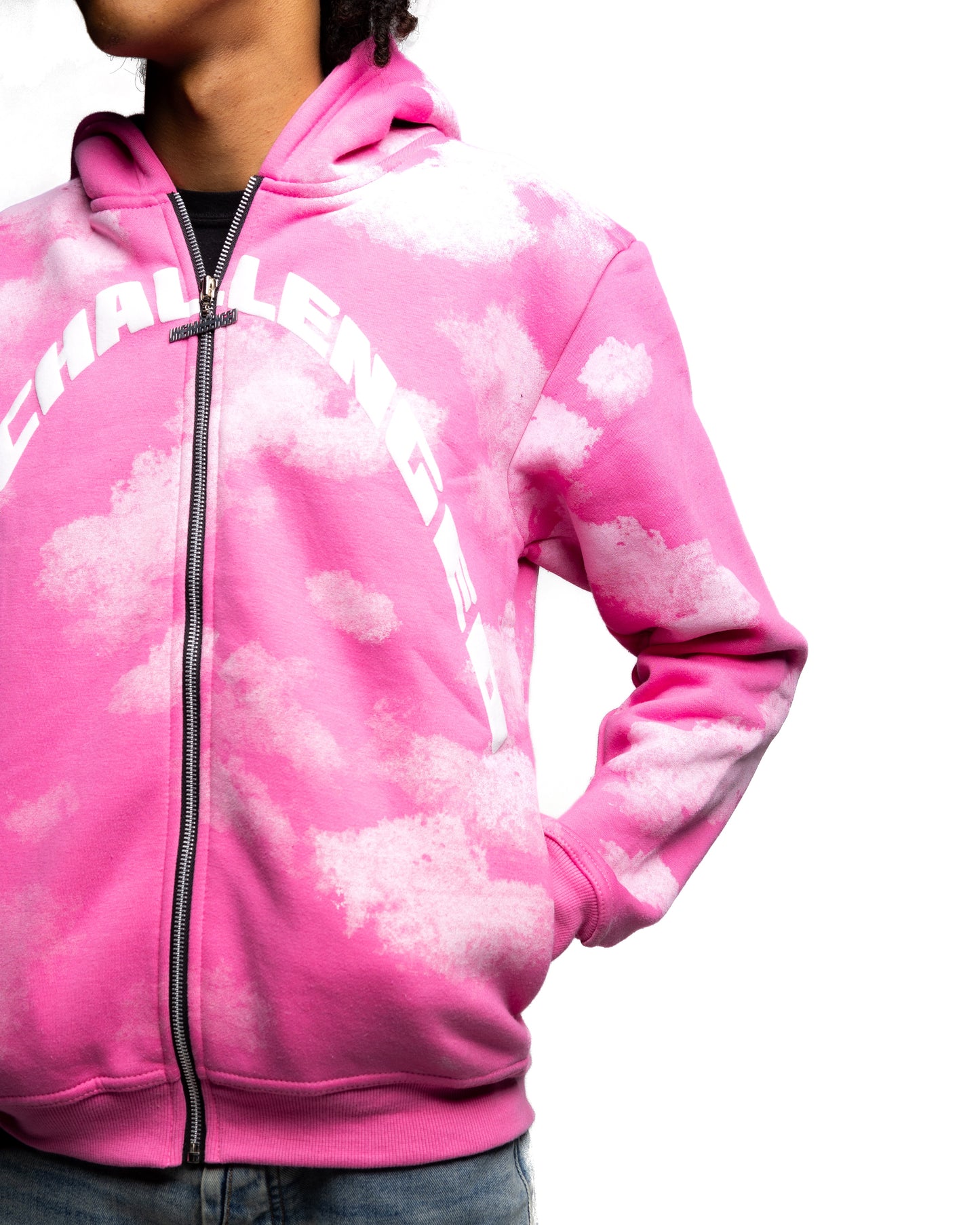 Pink Sky Zip Up