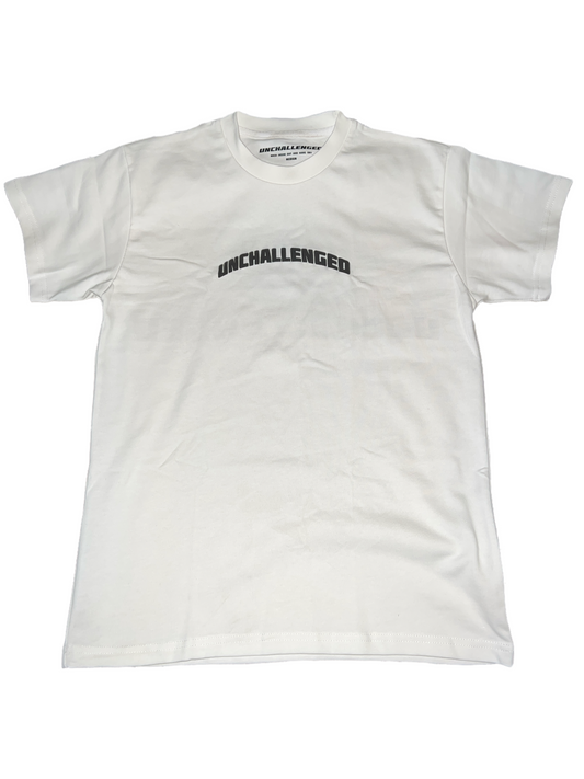 UNCHALLENGED® White Tee